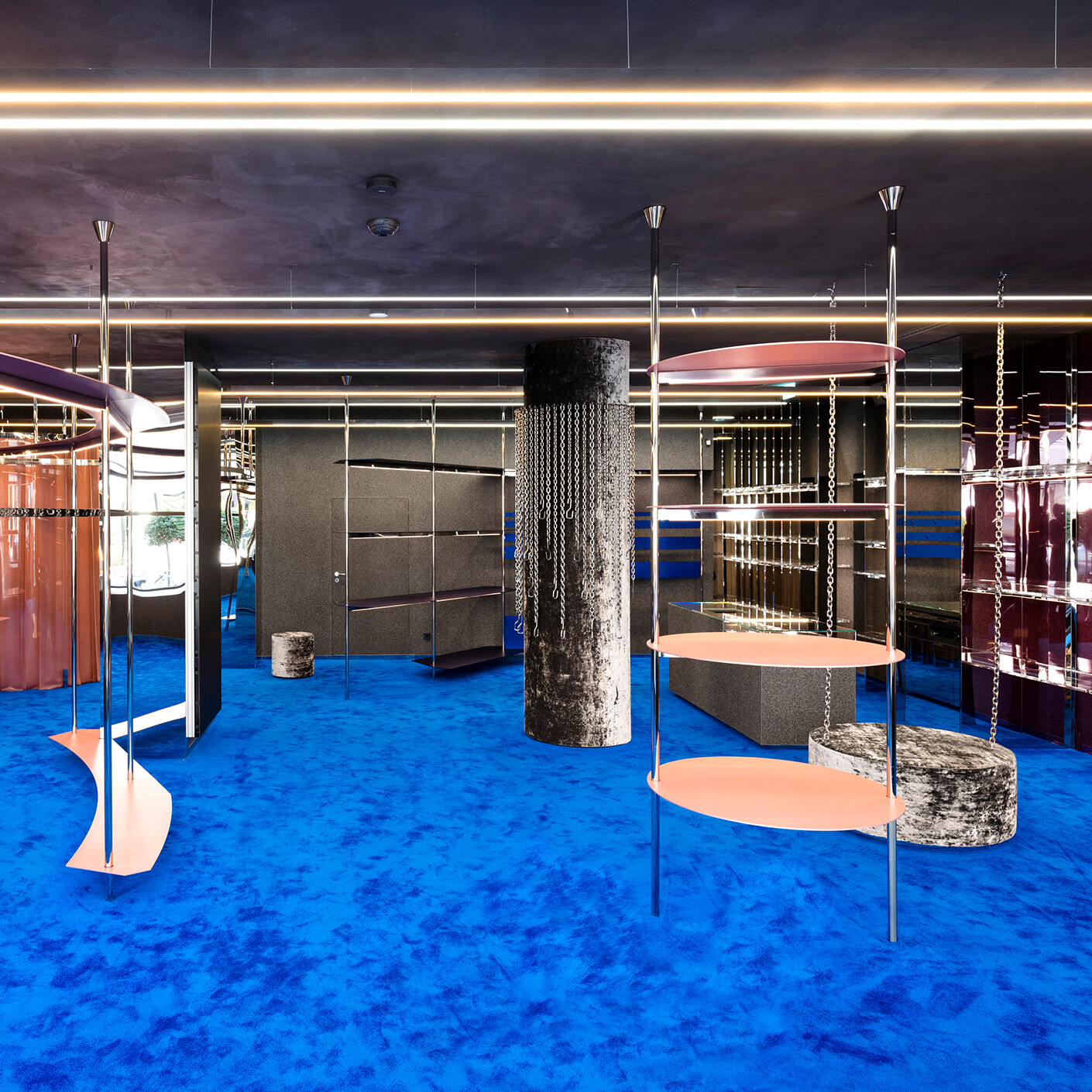 Wall-to-wall carpeting