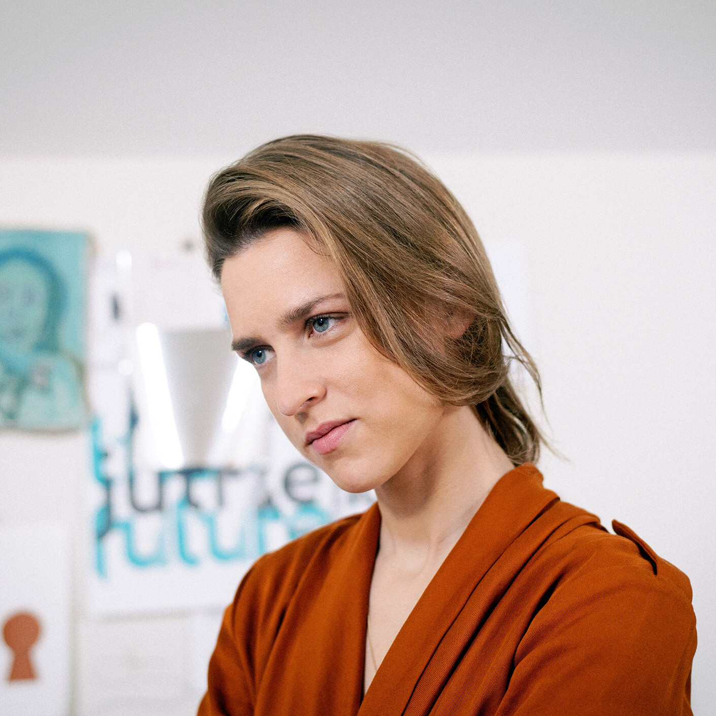 In the area of tension