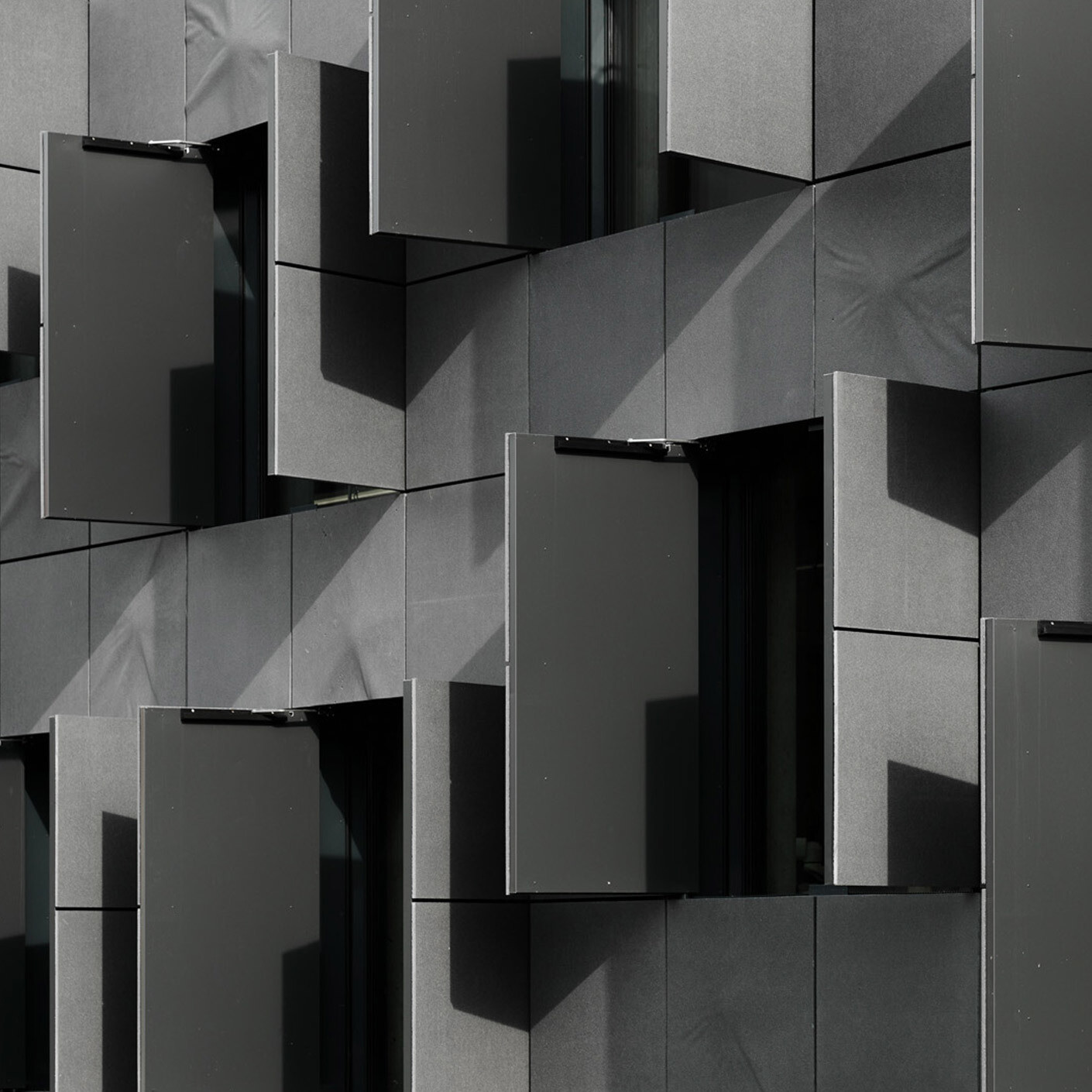 A concrete treasure chest