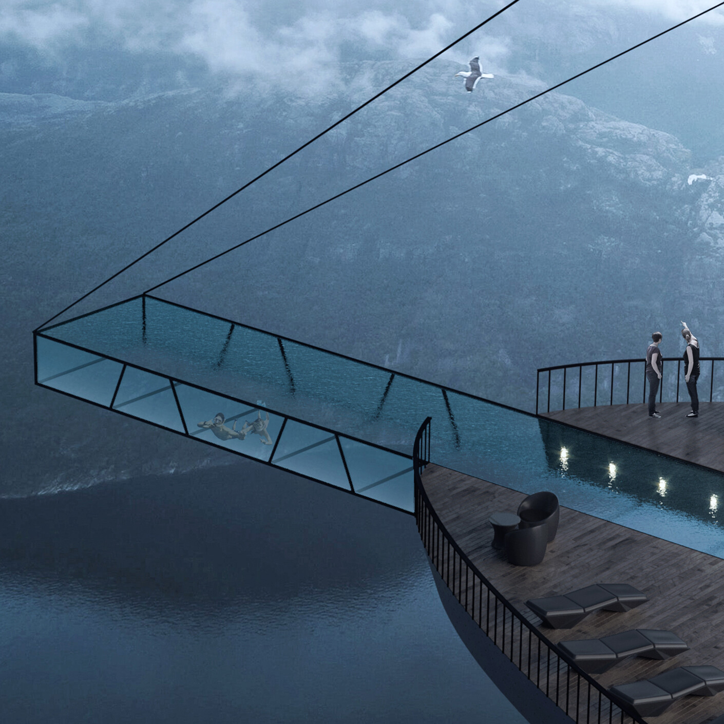 Ts Q Sky Pools