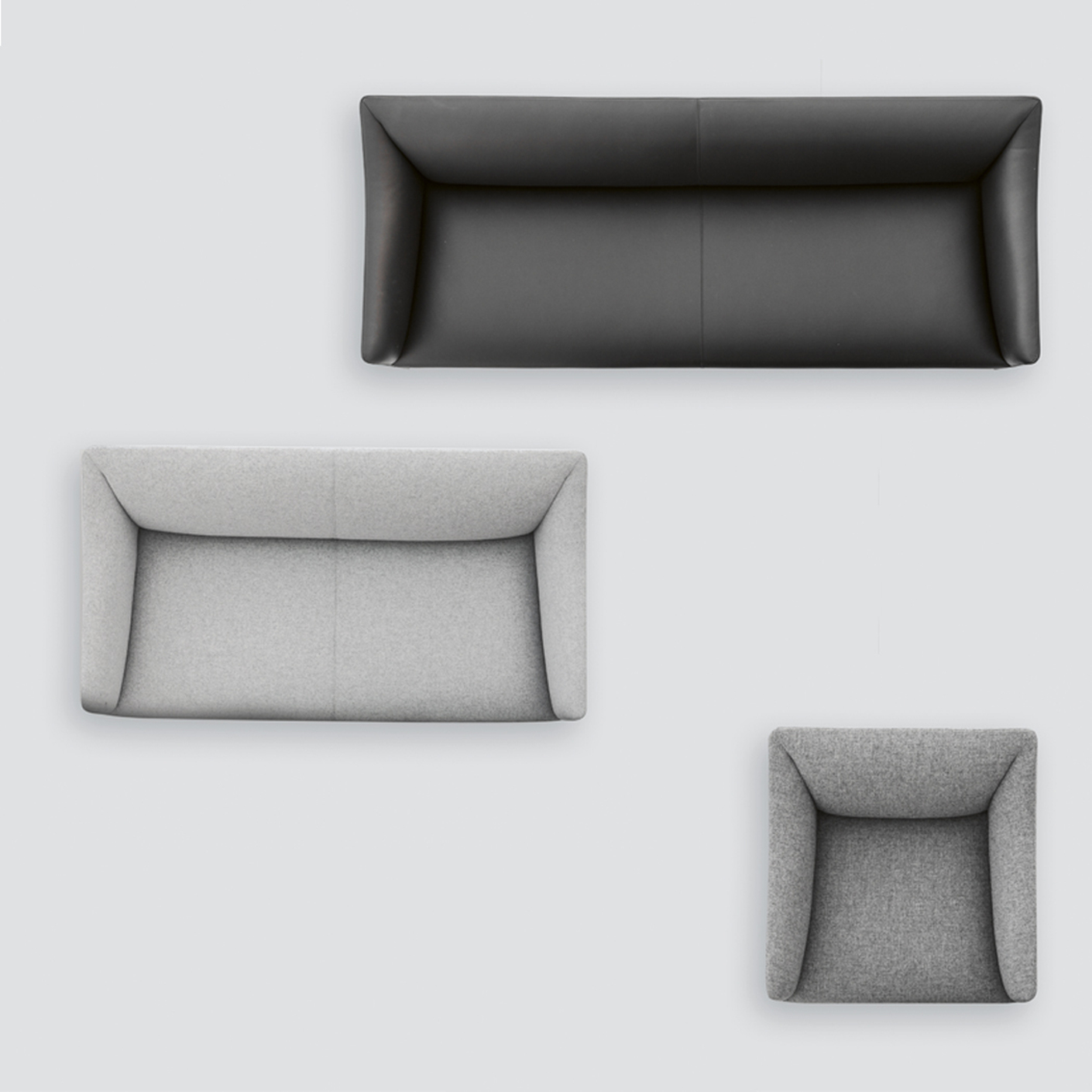 Couvé three-seater