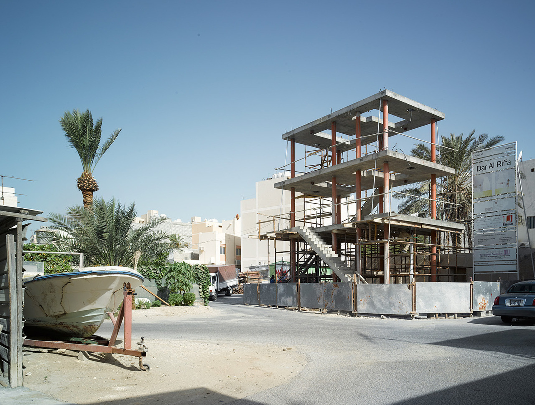 Haus für die Musik der Perlenfischer in Bahrain, Dar al Jinaa, office Kersten Geers David van Severen