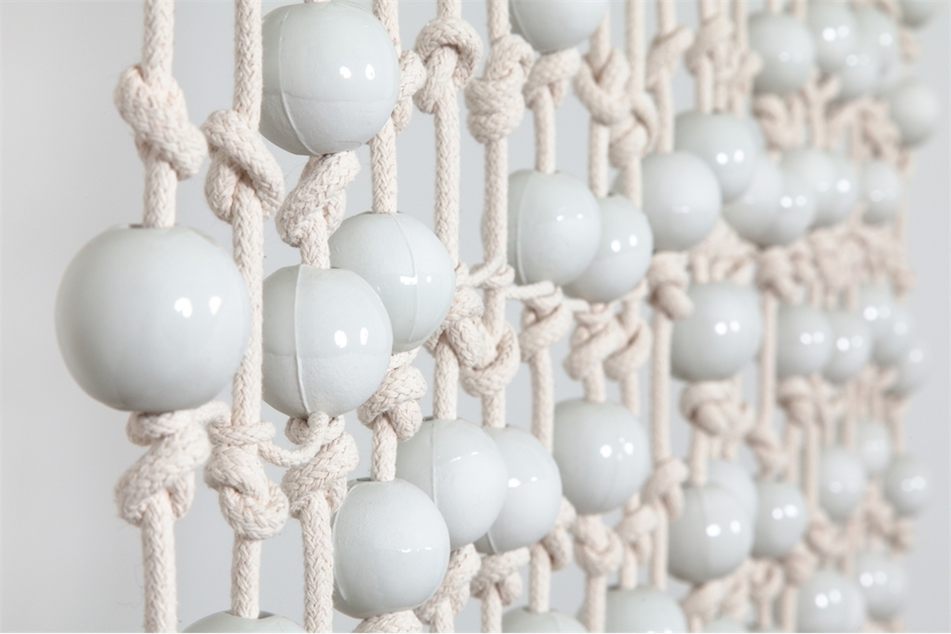 Knots And Beads Curtain, Hella Jongerius Courtesy Galerie Kreo