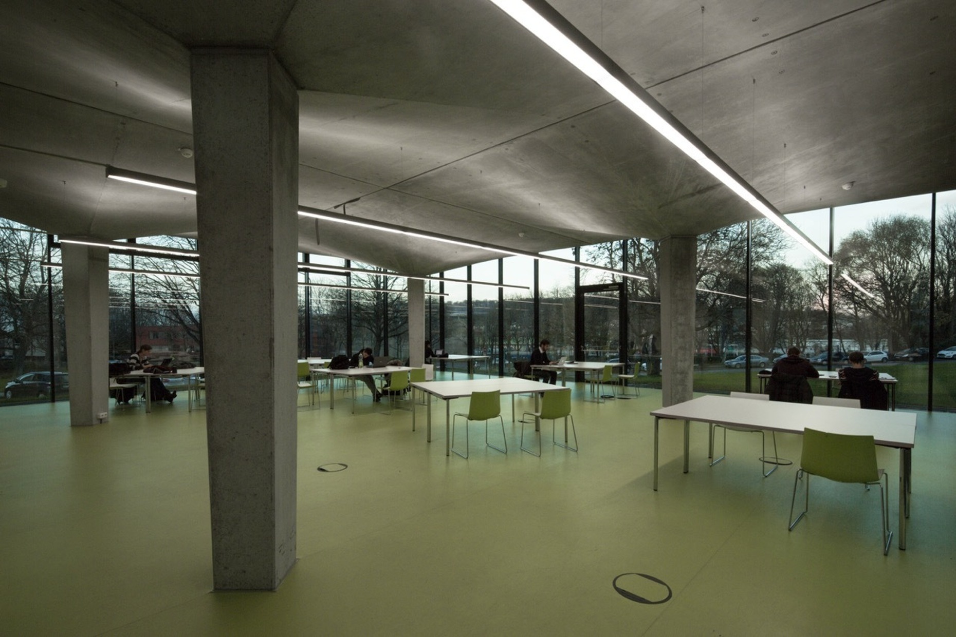 Pavillon Roth mit Senckenkonstrukton aus Textilbeton