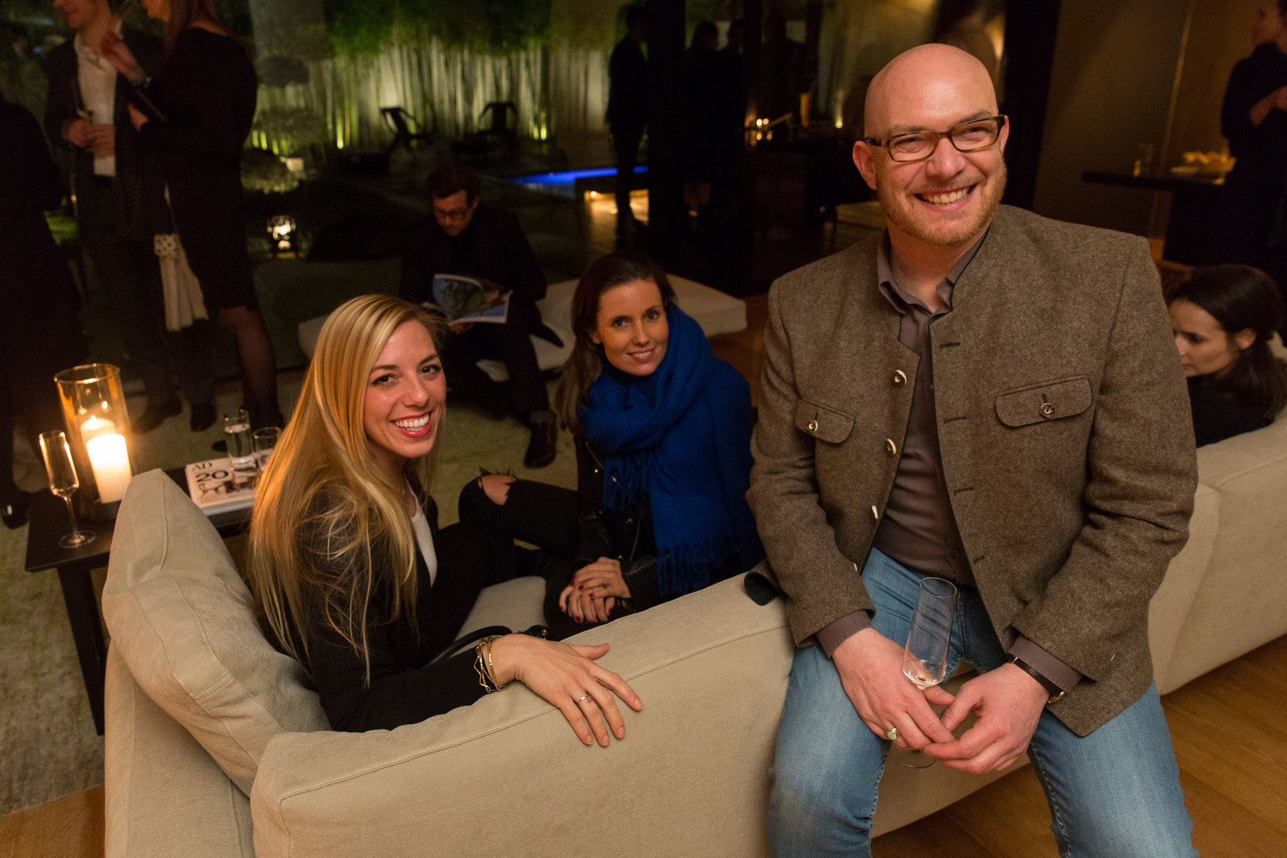 Melanie Oborski, Nicole Niewiadomski und Kai Garlipp