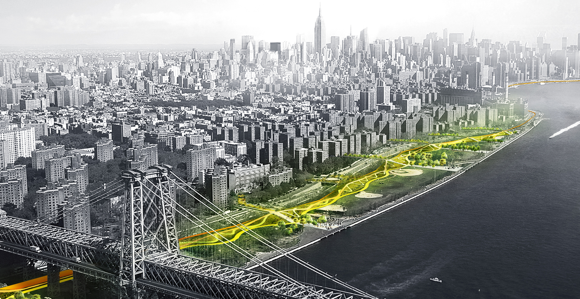 Dryline - Flutschutz für Manhattan von BIG