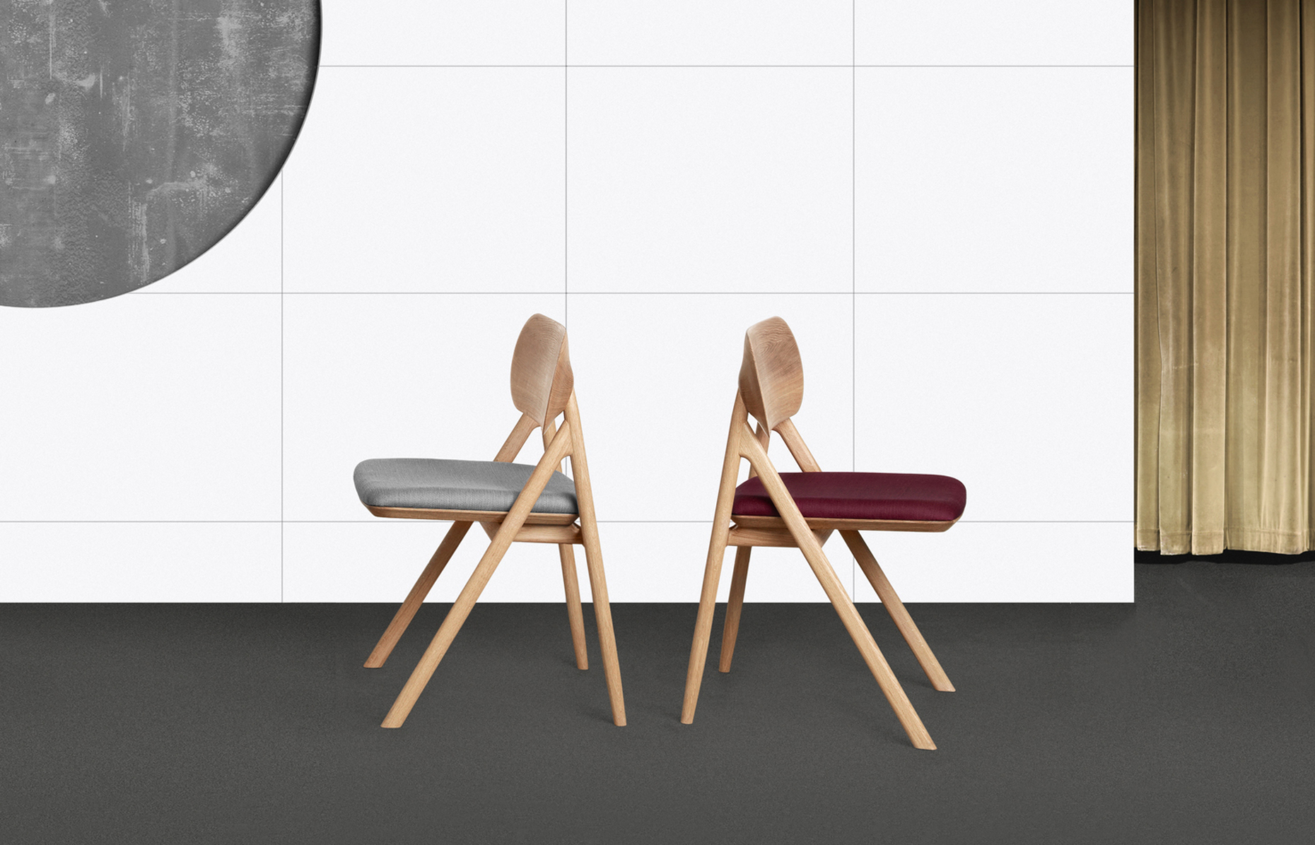 Stuhl "Theodor", benannt nach Theodor Krüger, der zusammen mit seinem Bruder Ferdinand 1886 die Designfirma Brdr. Krüger gründete.