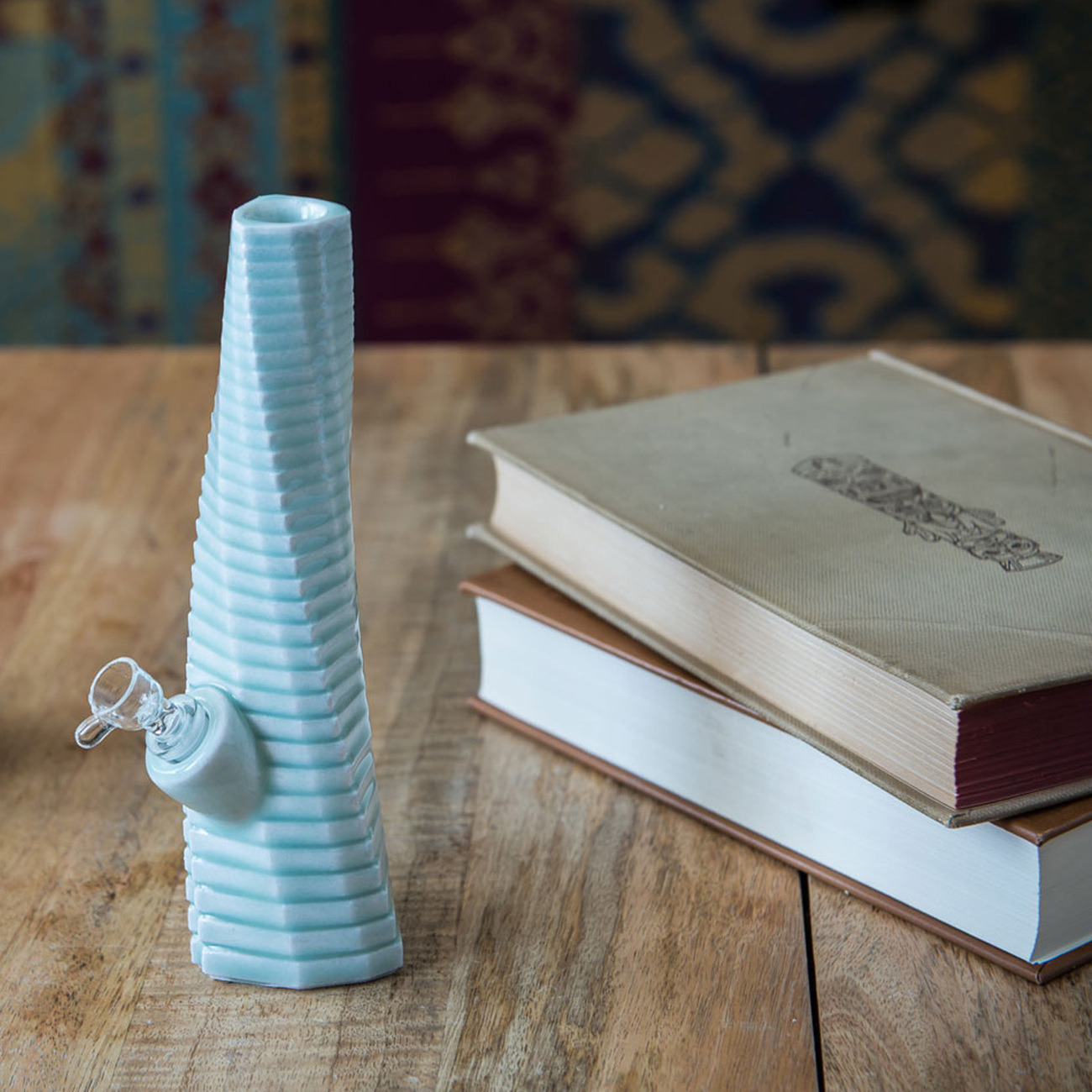 designer bong from the 3D printer from "Printabowl"
