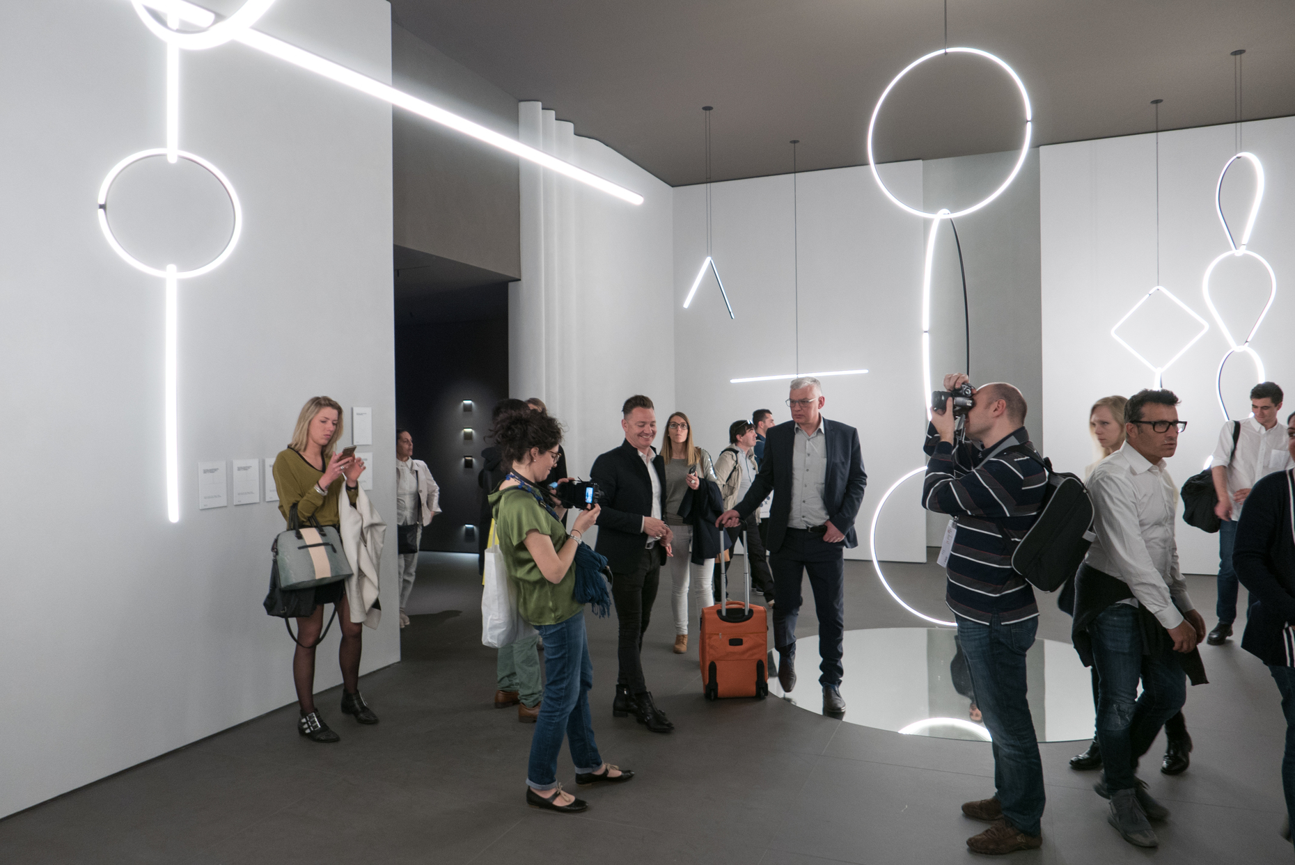 Michael Anastassiades "Arrangements" für Flow, Salone 2017