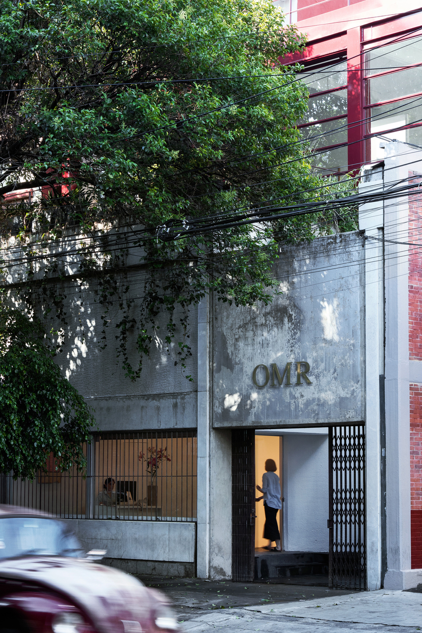 Galeria OMR Mexico City Street facade