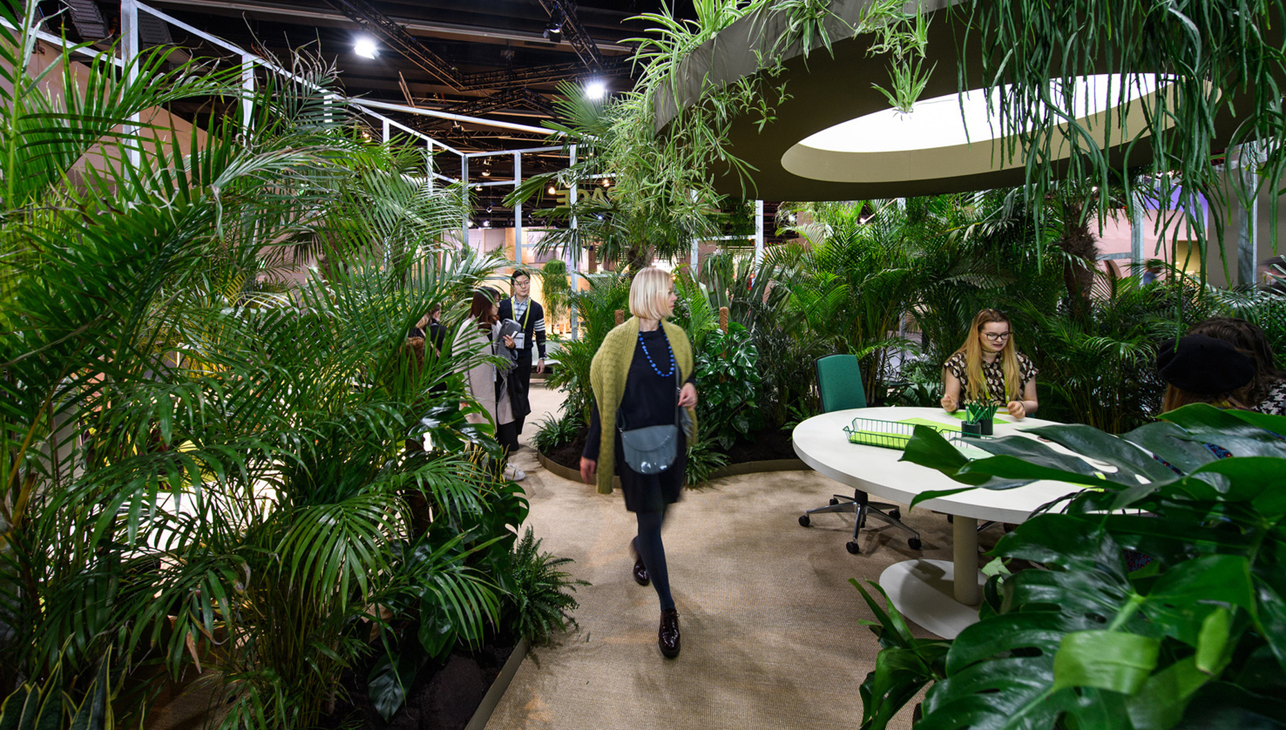 Green lead: Productivity in offices with plants is up to 15 percent higher than in those without.