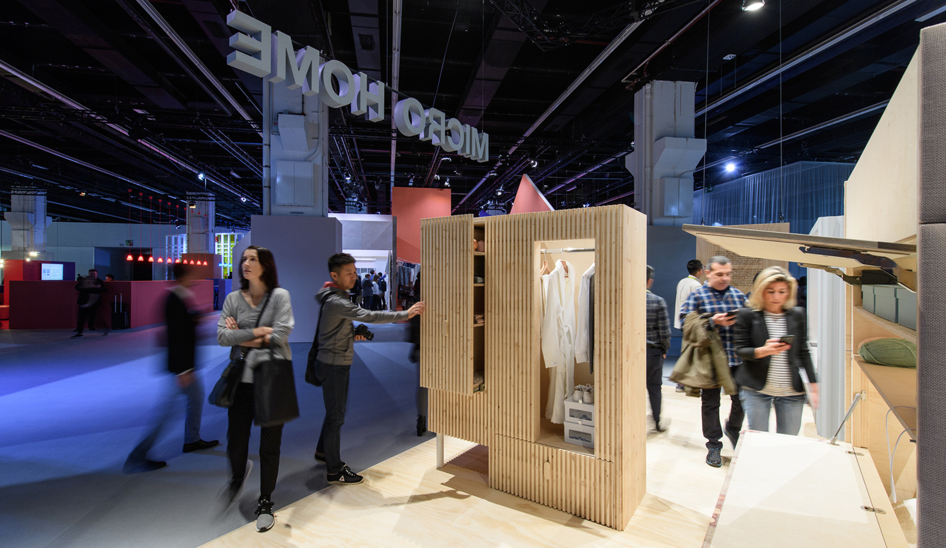The London based Studiomama provided interior design solutions for living in the limited space of growing cities.