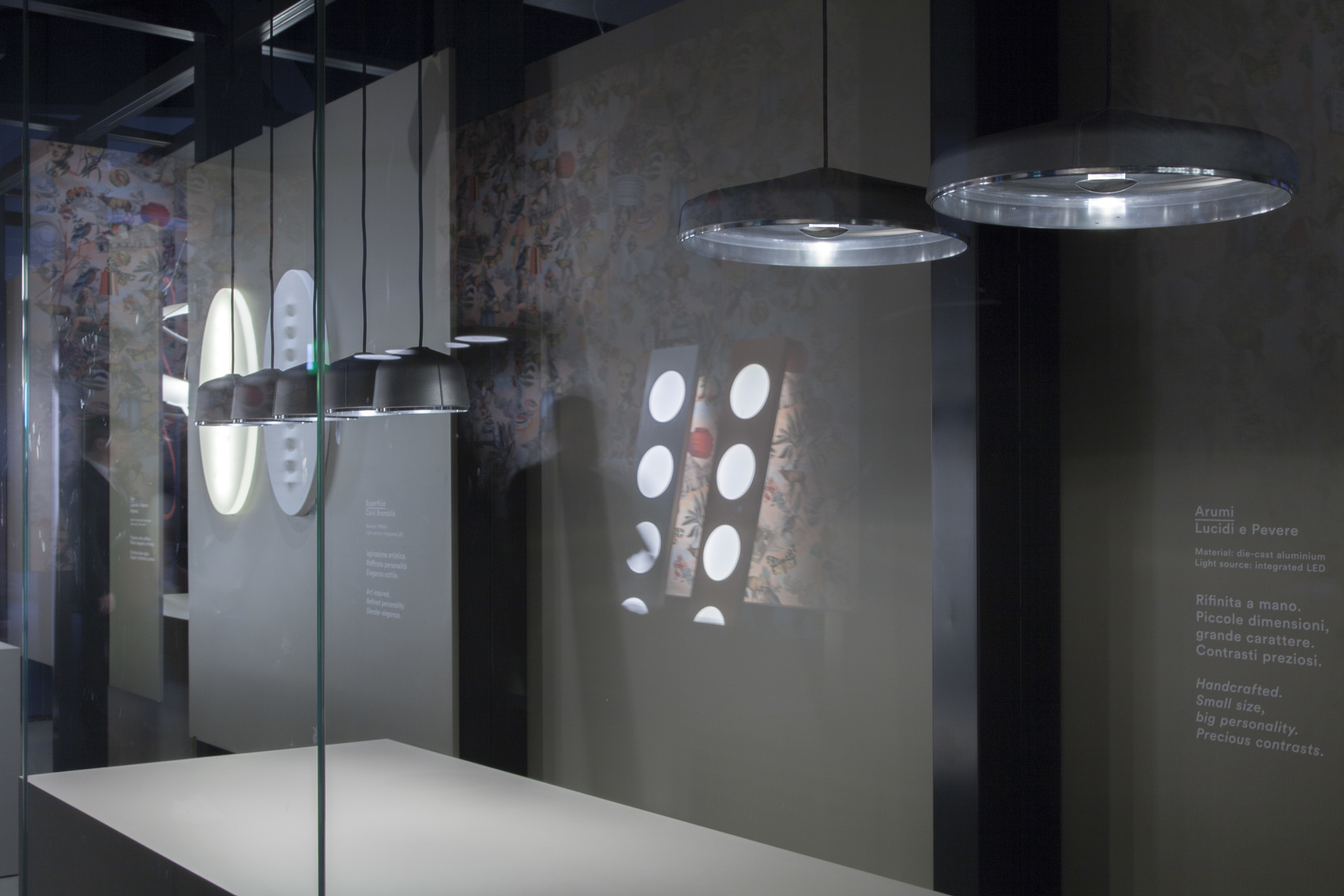 Arumi”, LucidiPevere Studio, Foscarini, Salone 2017