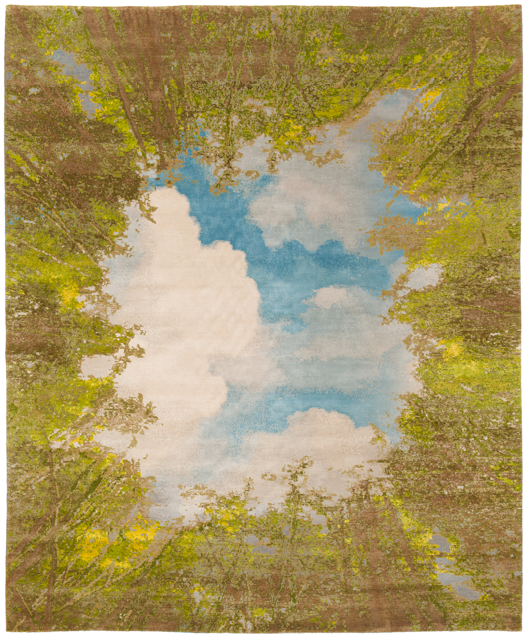 A ceiling fresco as carpet. With Jan Kath the floor opens up. Pure design theory? Hardly! Amusing and decorative? In any case!