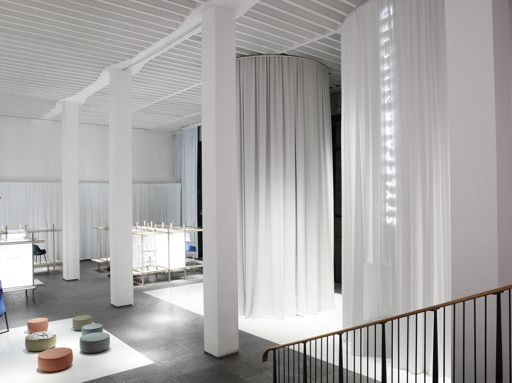 Stylepark Selected imm cologne 2018 at MAKK, exhibition hall, ground floor, Stylepark