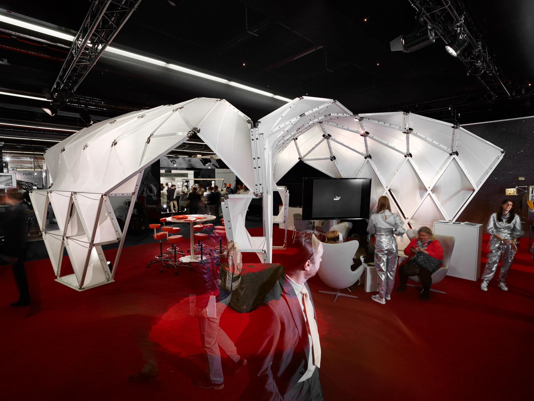 MDT-tex UN Studio Pavillon Techtextil 2017