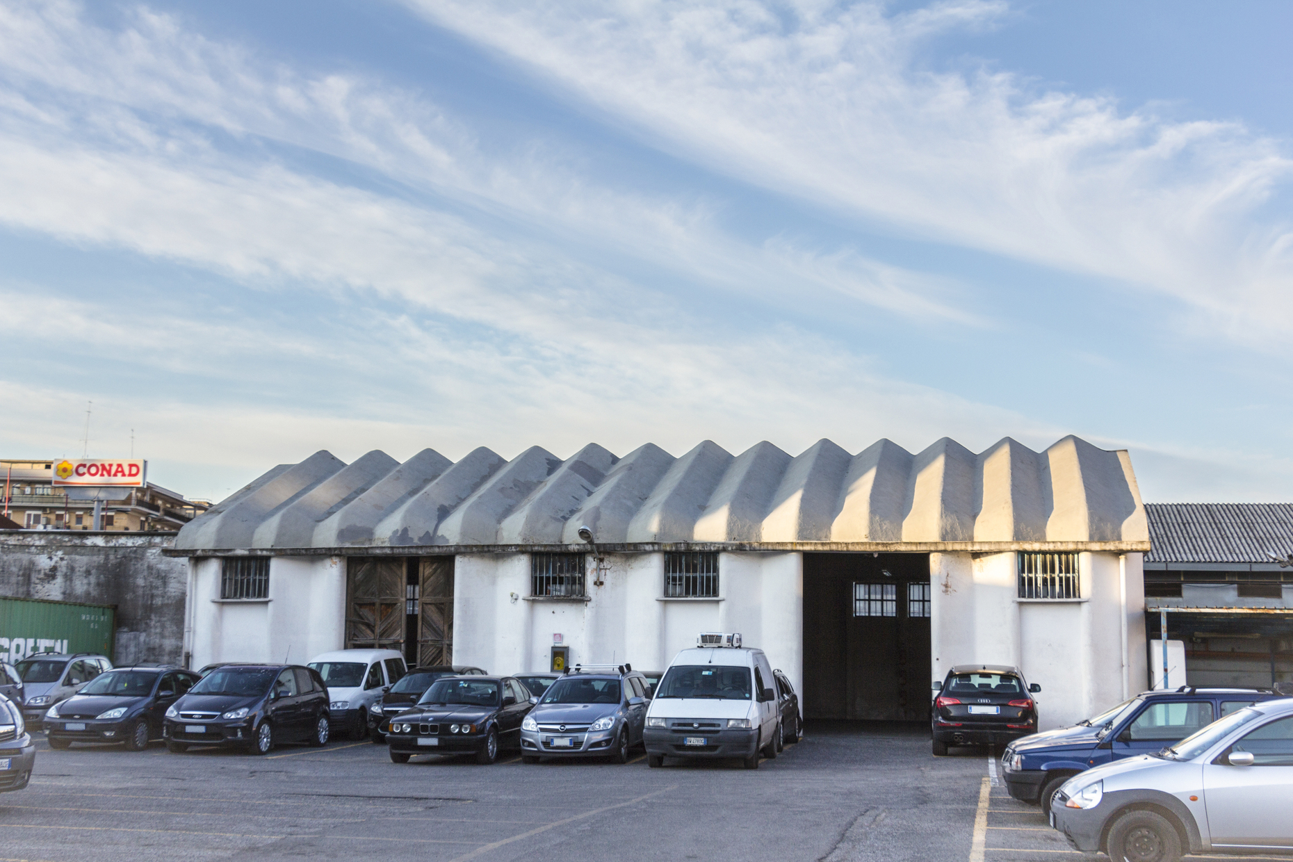 Konstantin Grcic Magliana Project Rome Stylepark Padiglione Pier Luigi Nervi outside