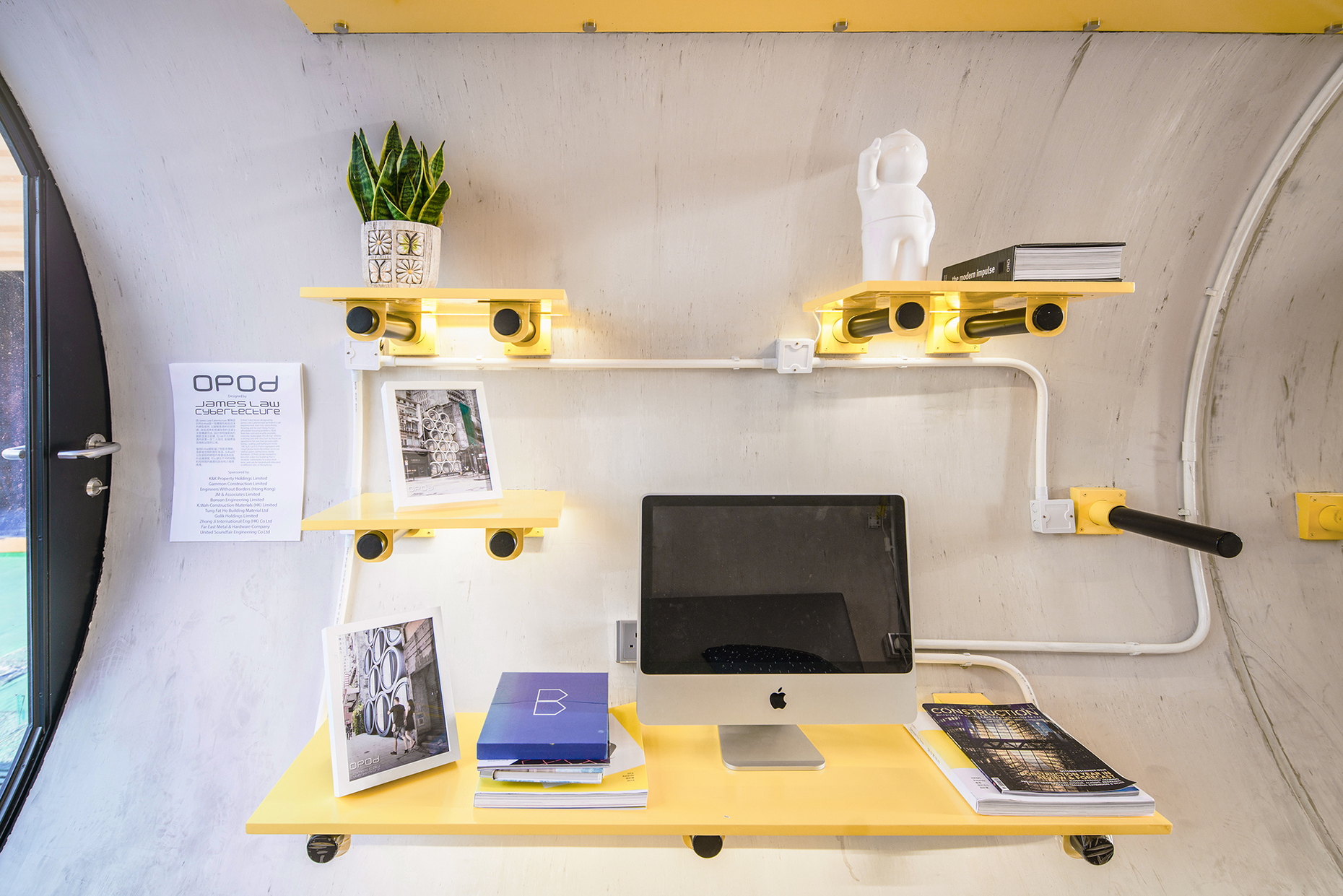 OPod Tube House, Living in the tube