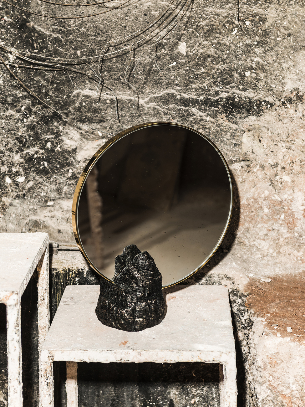 Mirror from the "Fuoco" series