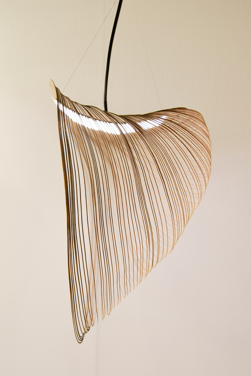 The OLED luminaire from Zsuzsanna Horvath.