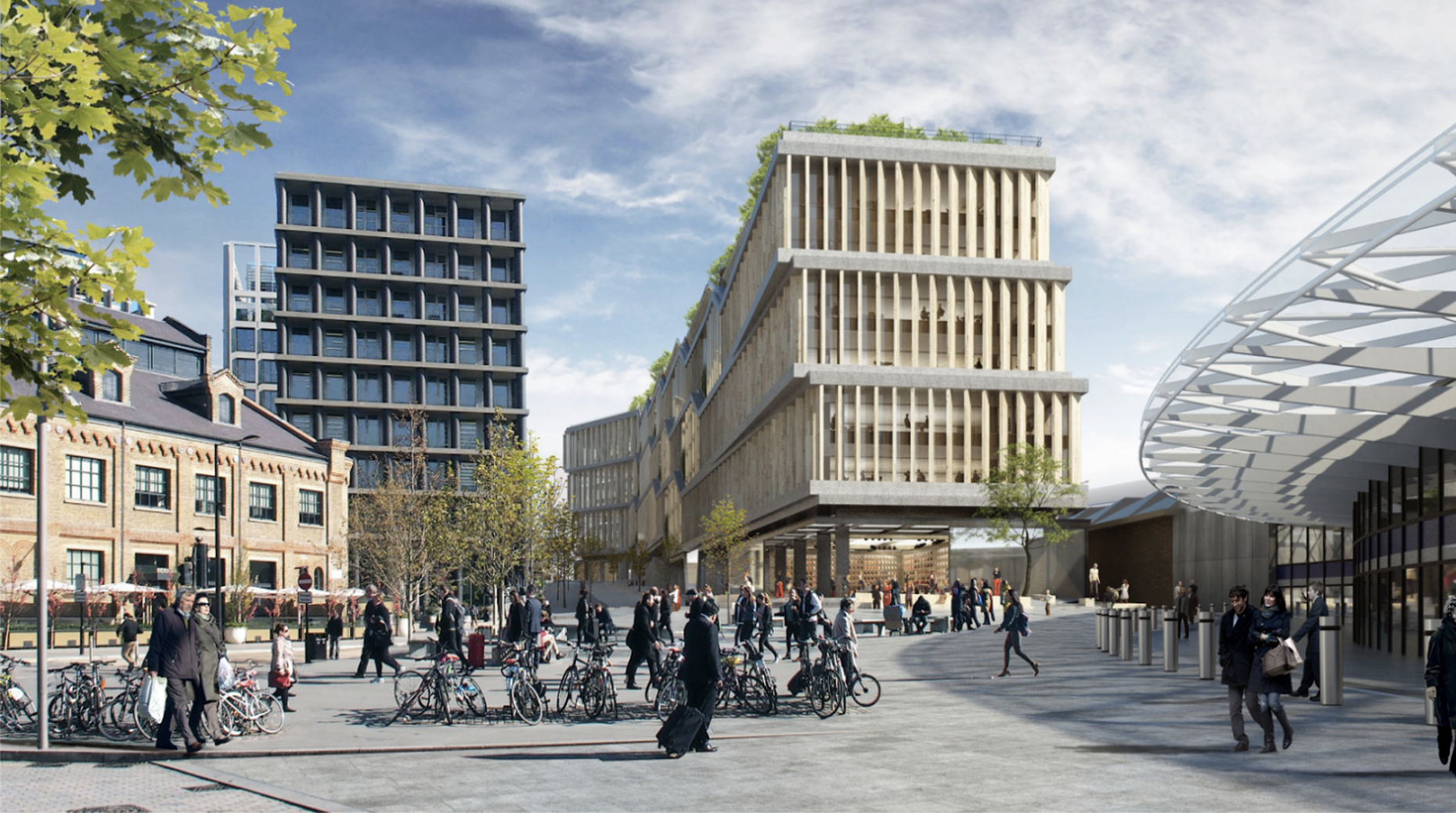 Google HQ BIG Heatherwick London