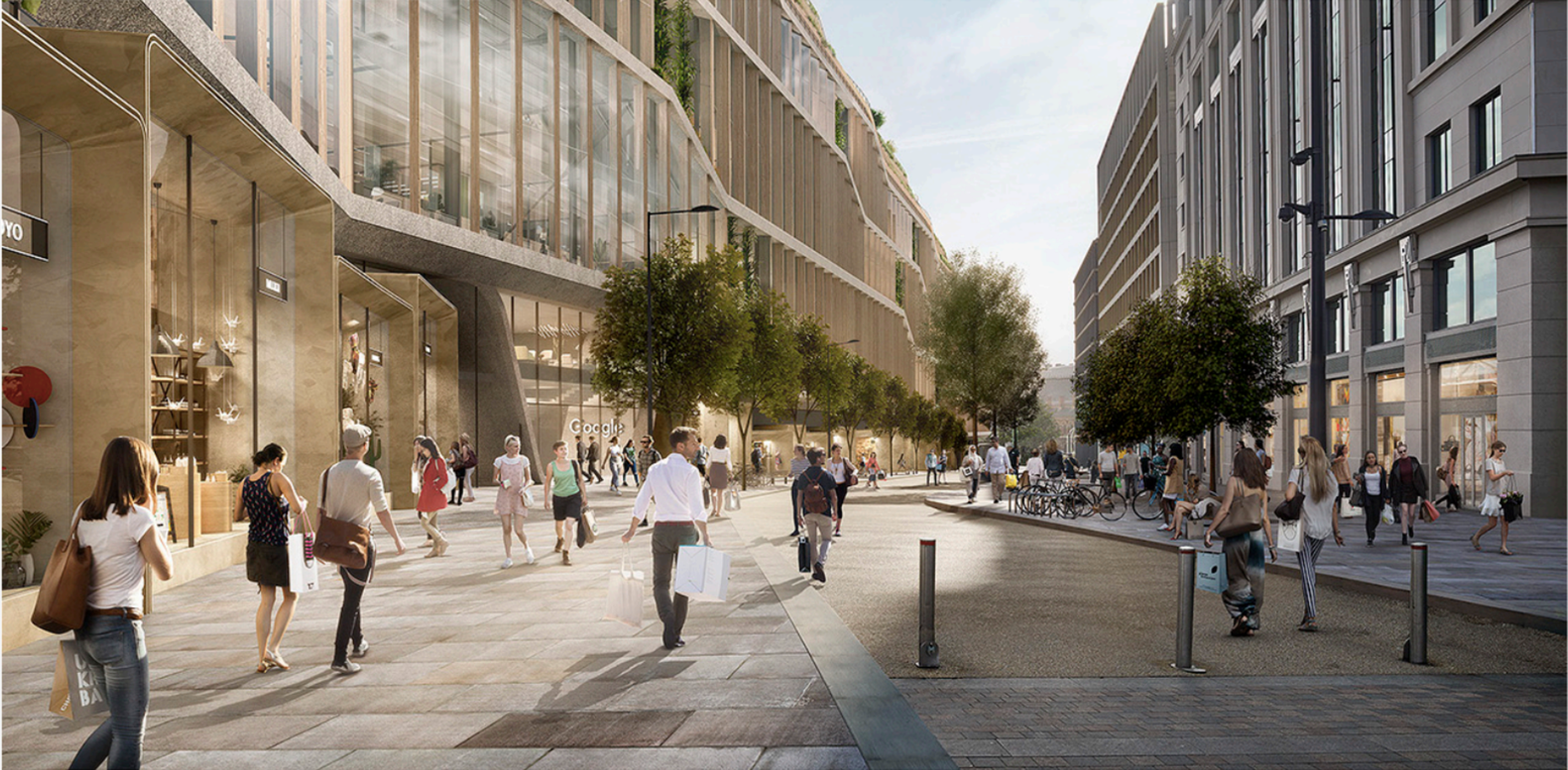 Google HQ BIG Heatherwick London