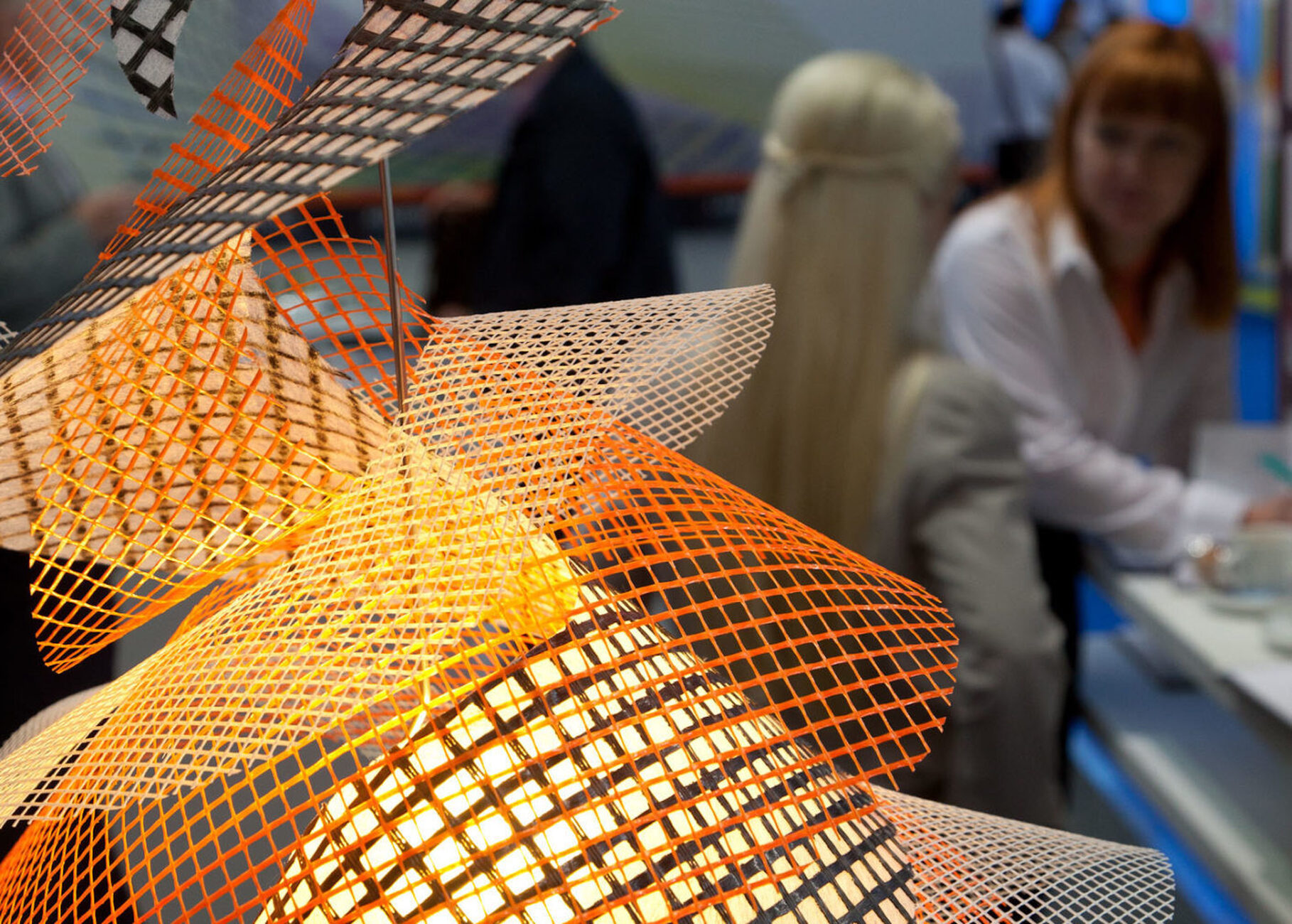 Symbolfoto Textile Baustoffe, Techtextil 2017