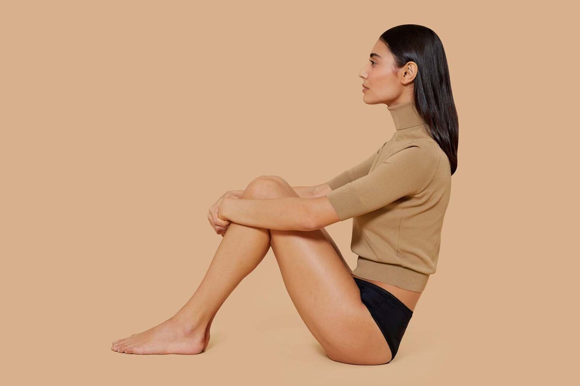 Werbung für Menstruationsslips ohne sexuelle Konnotierung: Das New Yorker Unternehmen "Thinx" inszeniert seine Modells neutral.