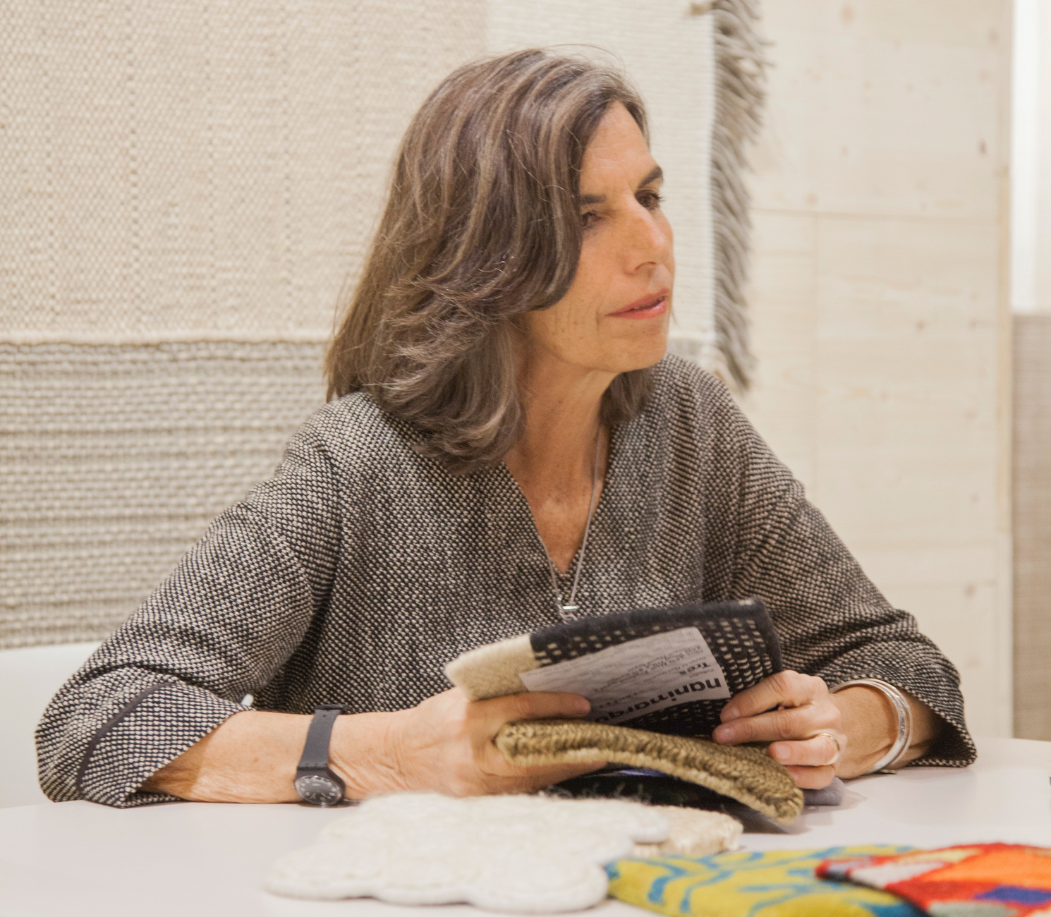 Nani Marquina relies on natural yarns and sustainability – from the design through to production.