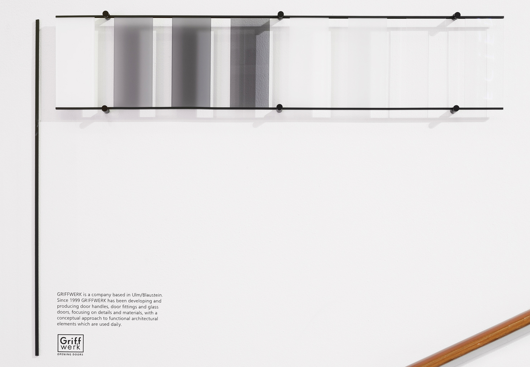 Griffwerk dismantled its products into the basic components and thus created new perspectives.