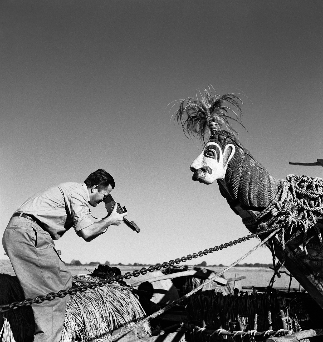 Marcel Gautherot bei der Arbeit in Brasilien 1946