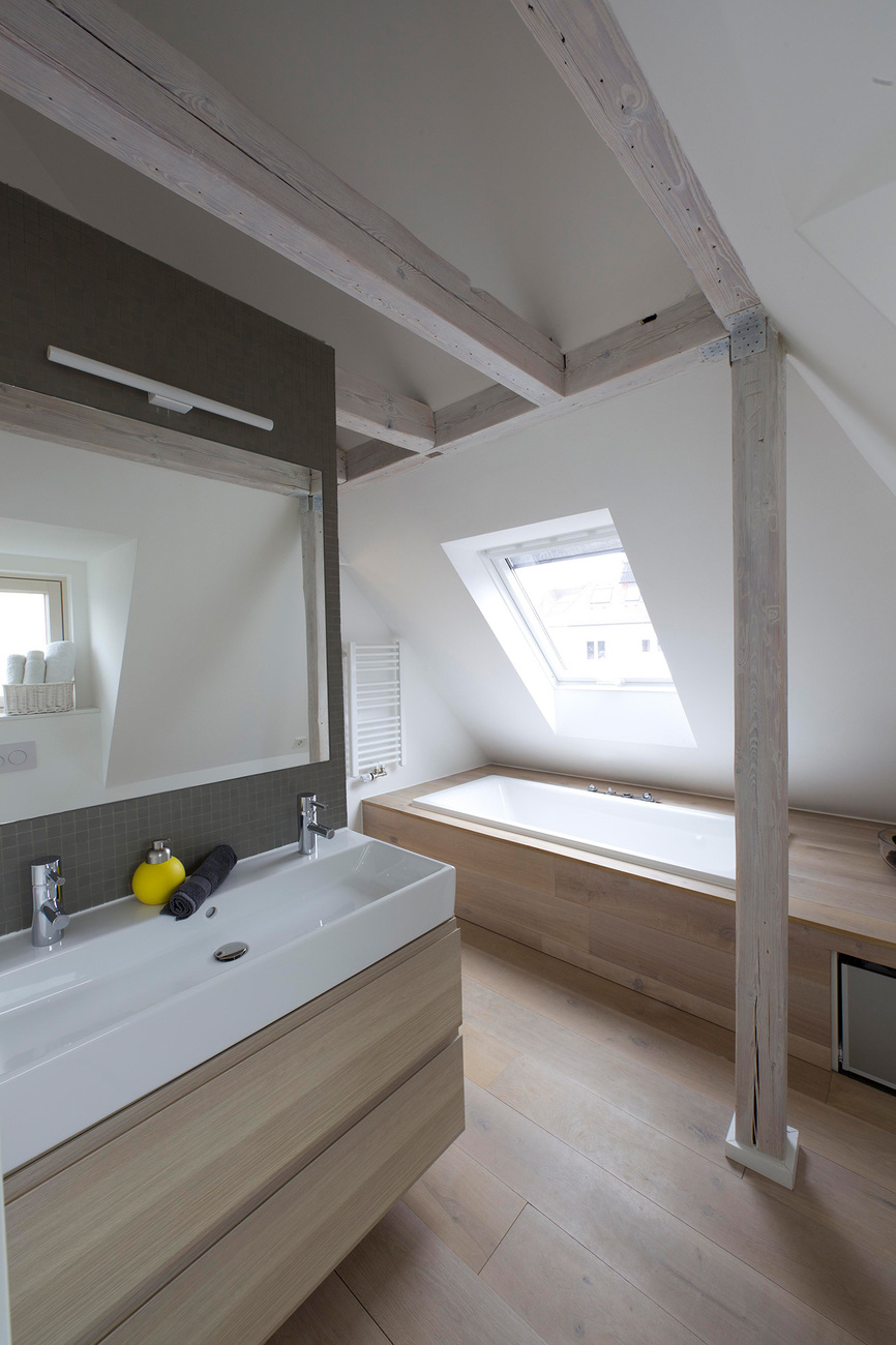 Conversion of a family house in Stuttgart by Frey Architekten, 1st Prize and Newcomer Prize in the VELUX Architects' Competition 2013