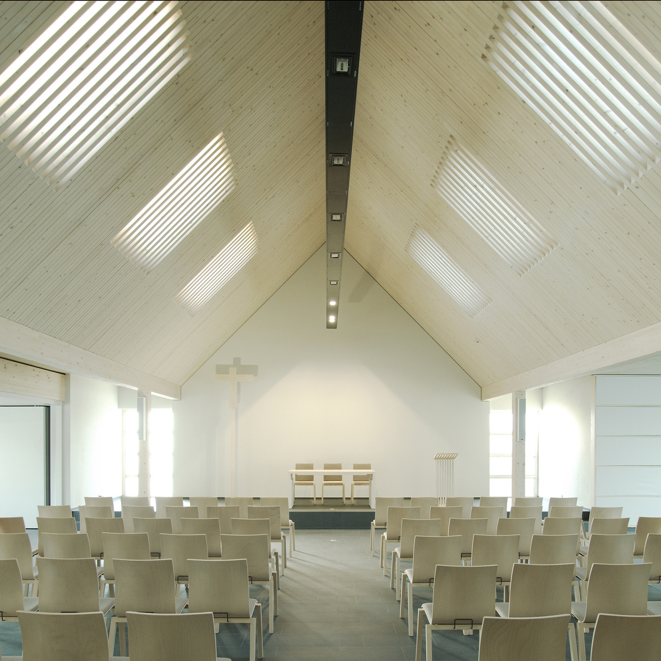 Church in Platendorf, Germany, by Ulrich Arndt, 1st prize in the VELUX Architects' Competition 2012