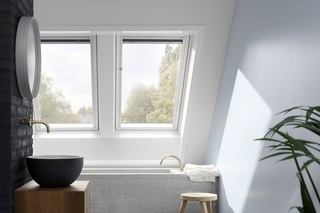 Light solution with large window area  by  VELUX