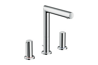 AXOR Uno 3-hole basin mixer 200 zero handle with pop-up waste  by  AXOR