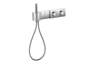 AXOR Edge Thermostatic module Select 470/100 for 2 functions for concealed installation - diamond cut  by  AXOR