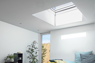 Flat roof window  by  VELUX