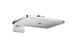 AXOR overhead shower 460 / 300 3jet with shower arm and softcube escutcheons  by  AXOR