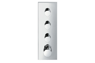 AXOR ShowerSolutions Thermostatic module 360/120 Square for concealed installation  by  AXOR