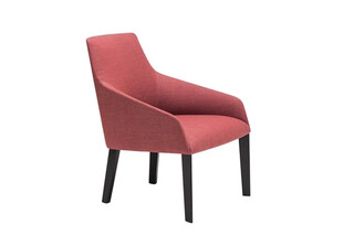 Alya lounge chair with 4-legged base low back  by  Andreu World