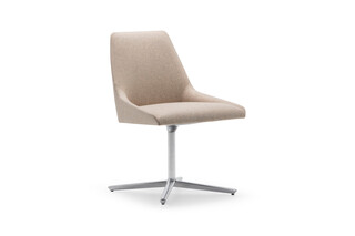 Alya chair four-star swivel base  by  Andreu World