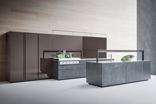 Artematica Structured lacquer Steel  by  Valcucine