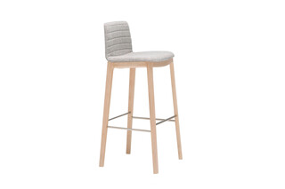 Flex stool with wood base  by  Andreu World