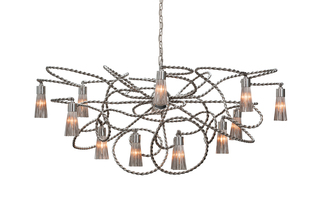 Sultans Of Swing Chandelier oval  by  Brand van Egmond