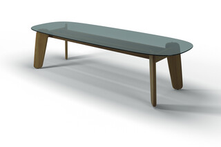 Dune dining table  by  Gloster Furniture