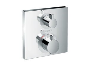 Ecostat Square Thermostat for concealed installation for 1 function  by  Hansgrohe