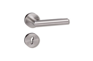 Standard door fitting B-technology satin  by  HEWI