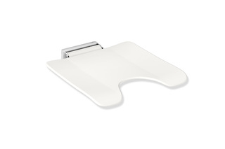Hinged seat chrome  by  HEWI