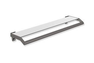 Shelf with grab bar  by  HEWI