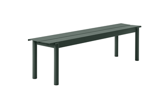 Linear Steel bench  by  Muuto